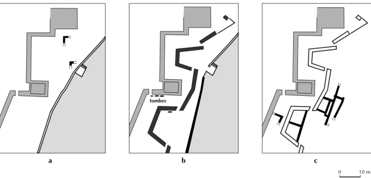 Fig. 34 – Marseille (Bouches-du-Rhône). Plan de l’avant-mur du port (d’après Bonifay, 2001, p