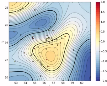 Fig. 4. Same as Fig. 3, but with parallax data taken from the new H ipparcos reduction (2007).