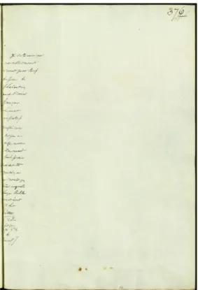 Figure 5. Manuscrit de Stendhal, Bibliothèque Municipale de Grenoble, Ms. R 301 t. III, f° 376                                                             