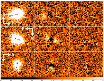 Figure 1. Example of single-TSF subtraction of a non-binary TNO with the TRIPPy software (Fraser et al