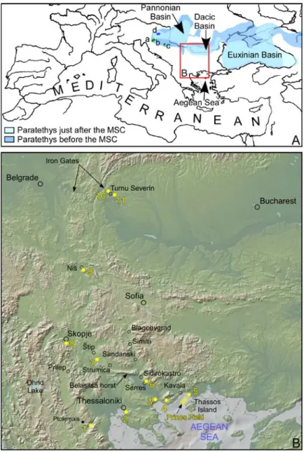 Fig. 1. Location maps. 