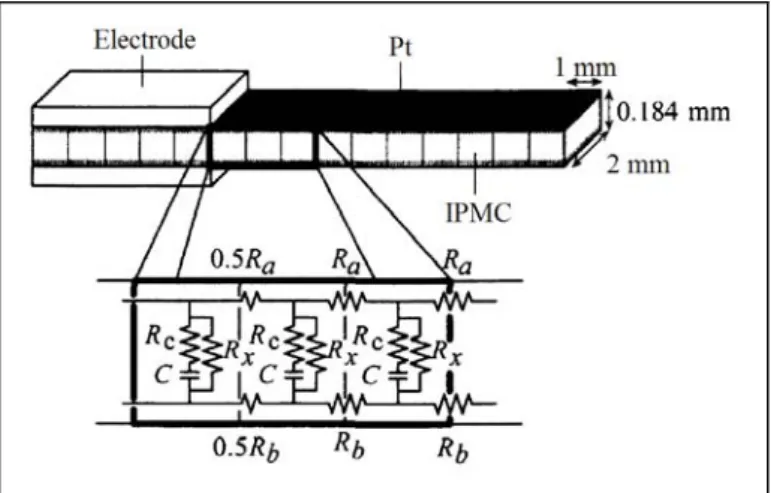 Fig. 2.15: Equivalent circuit of the electrical stage presented by Kanno et al. (1996)
