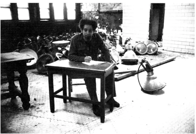 Figure 1 : Georges Perec à Ellis Island en 1979 