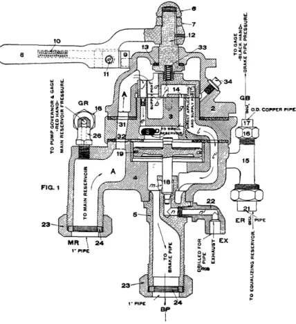 Fig.  16--=6  Brake  Valve,  Running  Position