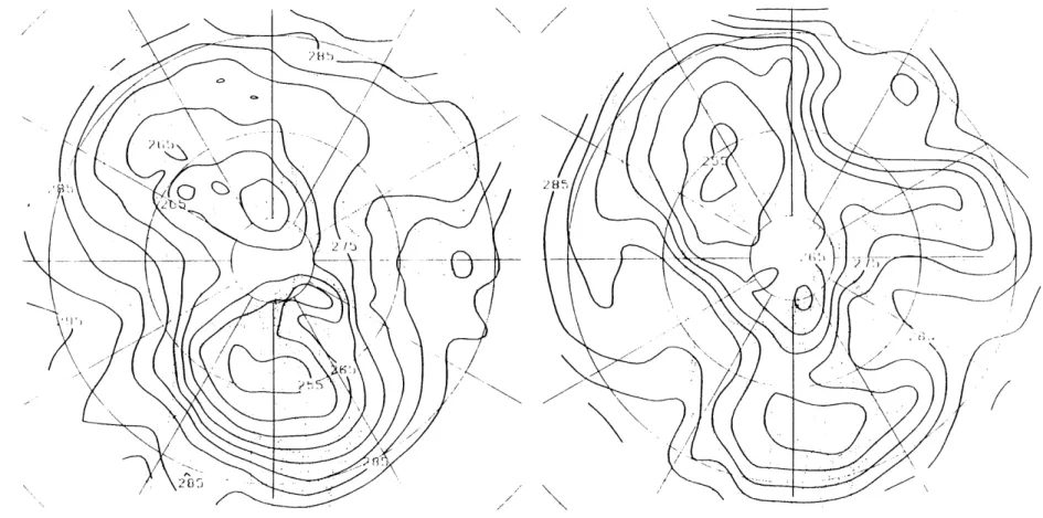 Fig.  3.5:  921226  12Z  850  mb  potential  temperaiure during  a  PAC(+).