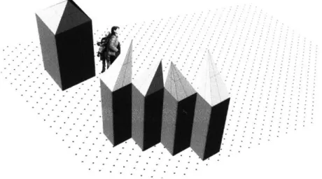 Figure  19.  A rendering  of the transformable  [monument/kiosk]  structure.
