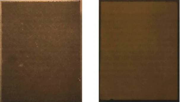Figure  3-2  shows  the  substantial  difference  in  pre-sintering  for  the  initial  parameters  of Trial  1  and the  optimized  parameters  of Trial  16.