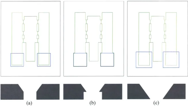Figure 4-4.  Three  Different Cap Designs
