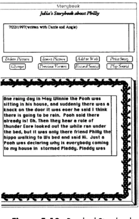 Figure  5-10:  Rosebud  Storybook
