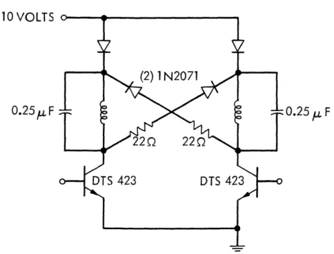 Figure  2.11  Winding  Connection  for  Second Method 0.25 /  F