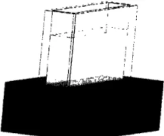 Figure  7: The  sample  vessel  was  a 22 mm  x 50 mm  by  50 mm  glass  box with a machined  base  and  an open top.