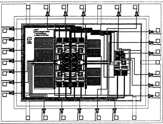 Figure  4.1:  Layout  of test  chip