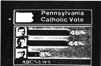Graphic  used  as a  logo during  the  1980 election coverage.