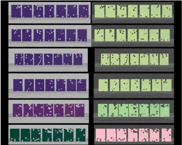 Figure 30. In his concentration on the tool rather than the architecture, Christopher Mulvey carried out a number of exercises ‘to see what would happen if’