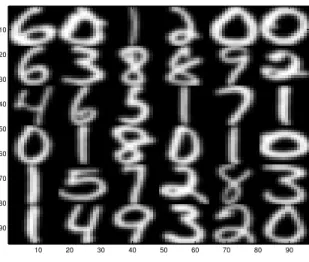 Figure 6-1: Selected images from the USPS handwritten digit database.