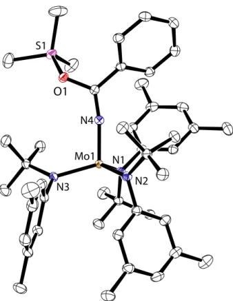 Figure 3. Molecular structure of 5-Ph shown with 50% probability ellipsoids. Hydrogen atoms have been omitted  for clarity