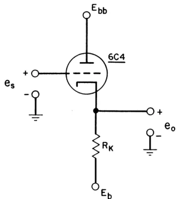 FIG.  6:  CATHODE  FOLLOWER  OUTPUT  STAGE