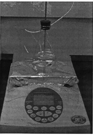 Figure  7.  Conical  flask  with  cork  stopper  used  for  stirring and  mixing to prevent  water  loss  due  to evaporation