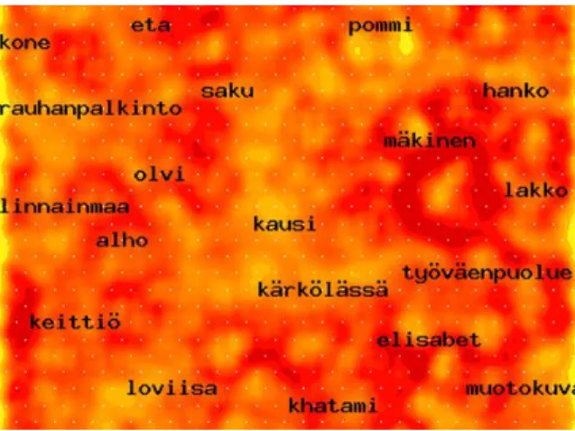 Figure 2-5: Websom screen shot.