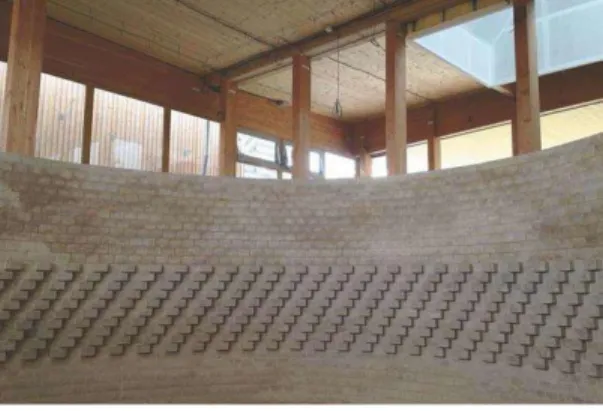 FIGURE  1. auditorium  du  pôle  culturel  Aria  à  Cornebarrieu (31), atelier Philippe Madec