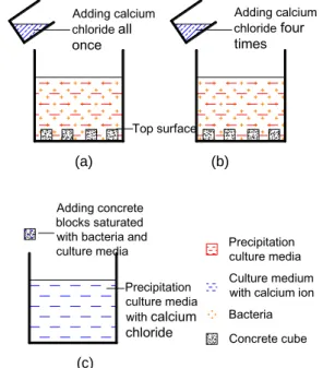 Fig. 1. Schematic diagrams of precipitation methods: 