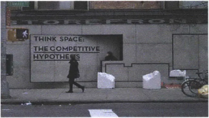 FIG  1:  &#34;The Competitive Hypothesis,&#34; an exhibition at the Storefront