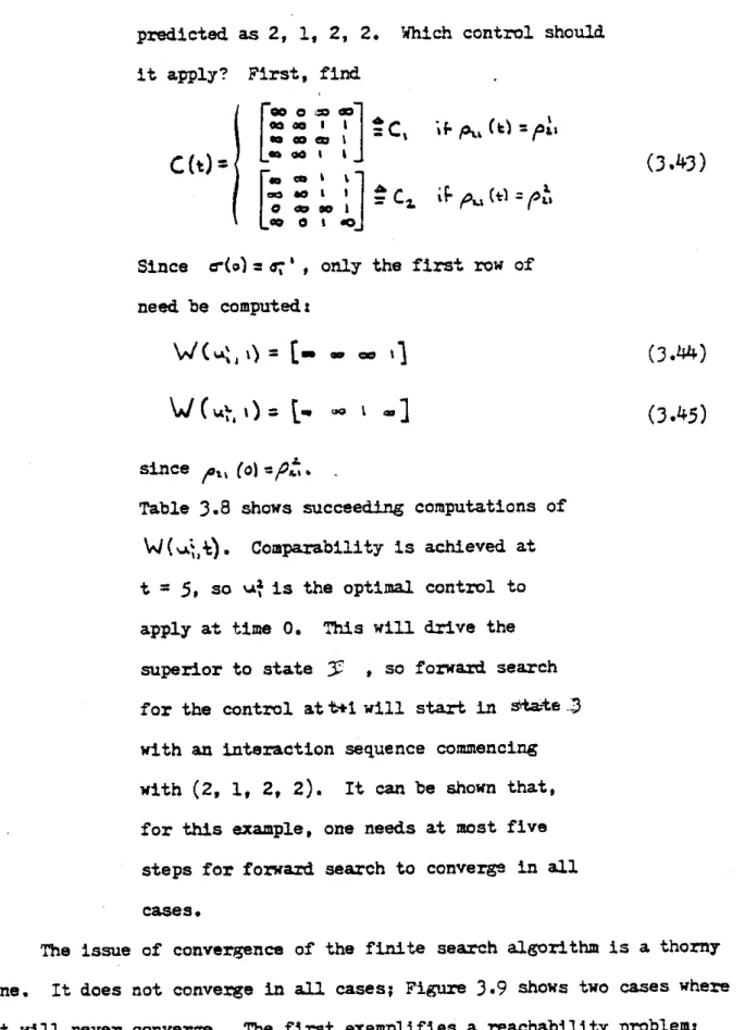 Table 3.8  shows succeeding  computations  of