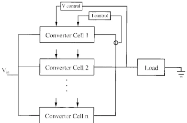 Fig. 1. A cellular converter system supplying a single load.