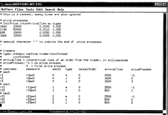 Figure  10: These simplest of  "robot"  traders can be configured  to randomly submit orders according  to parameterized  processes