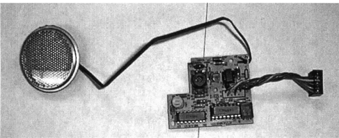 Figure 7:  Polaroid Sonar Ranging Module 2.3.1  Sonar Ranging  Module