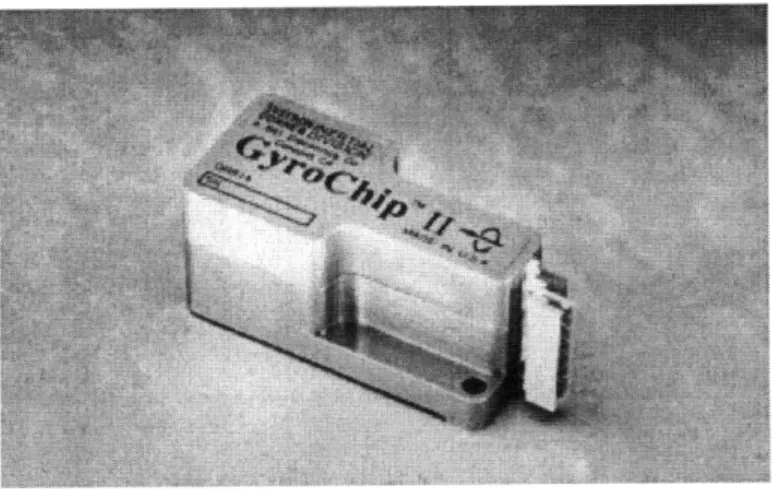 Figure 10:  GyroChip-II Micro-mechanical  Gyro 2.3.2.1  Micro-mechanical  rate gyro