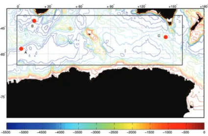 Fig. 5. Temperature, salinity and buoyancy frequency, N (z), profiles (left- to right-hand side) from the Gouretski and Koltermann (2004) climatology at the position of mooring A