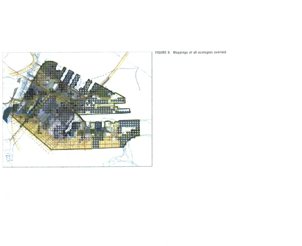 FIGURE  9.  Mappings  of  all  ecologies  overlaid