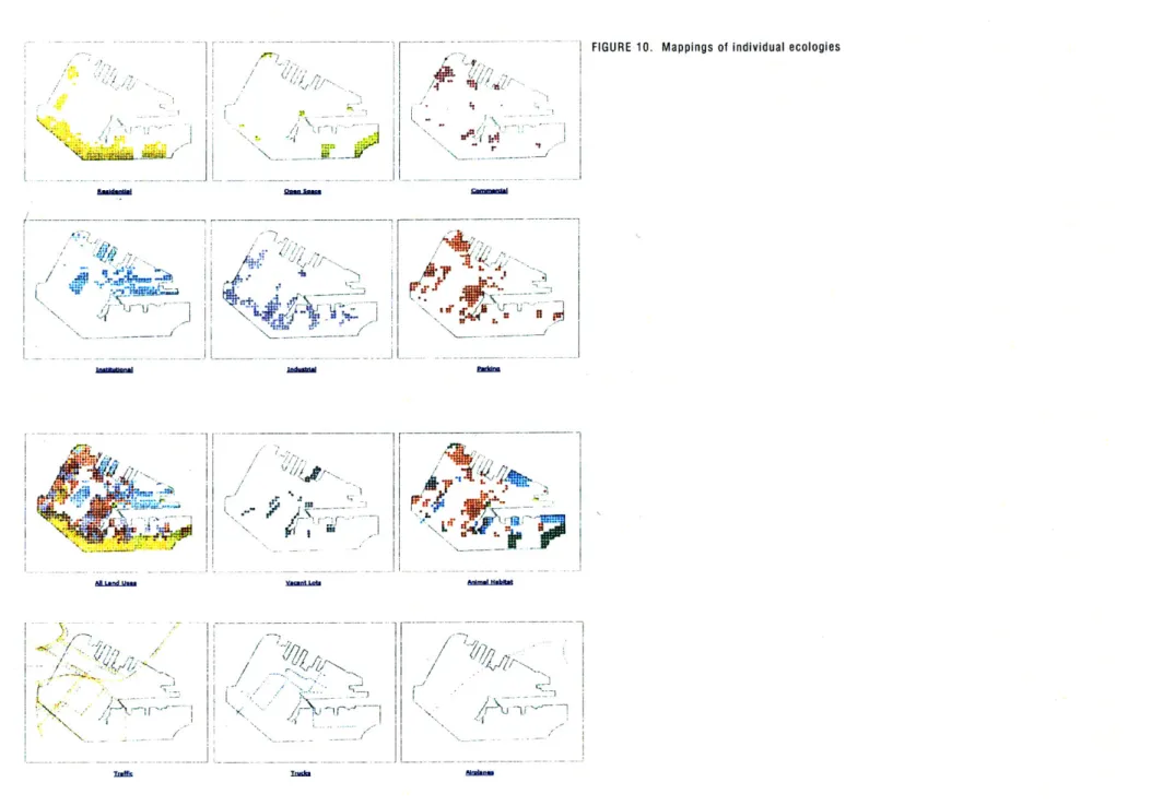 FIGURE  10.  Mappings  of  individual  ecologies