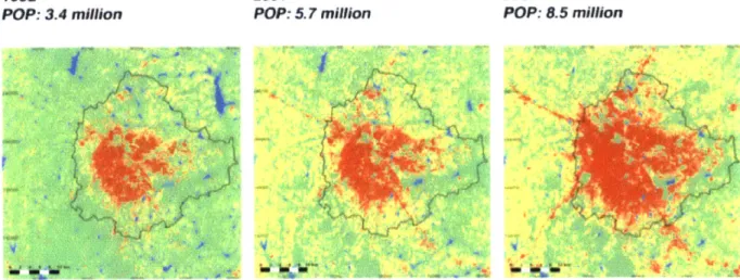 Figure 5:  Bangalore  Urban  Expansion