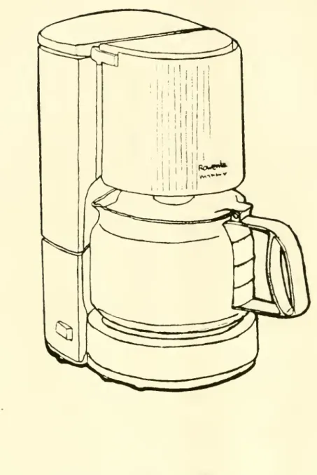 Figure 2: An example coffee maker from the data set, the Rowenta FG22-0.