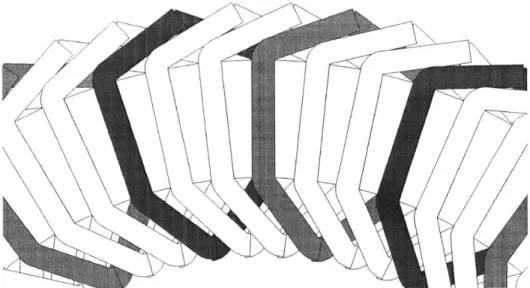 Figure  2-4:  Schematic  Representation  of Rotor  End-Turn  Configuration