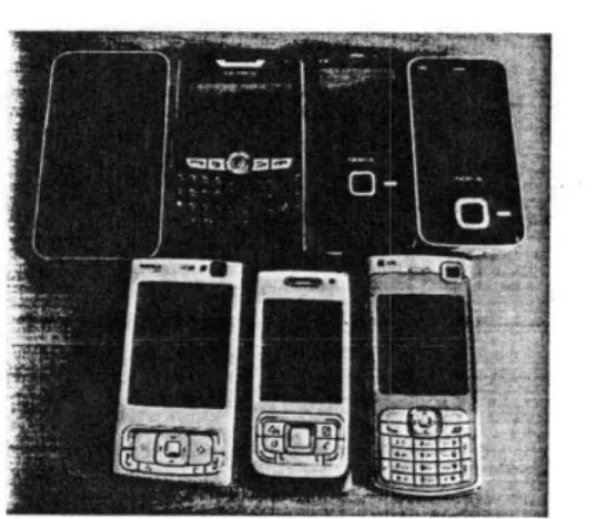Figure 4-  Current Smartphones  (2009)