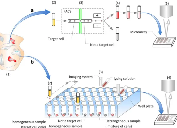 Table 1. Performance comparison with conventional methods: isolating single cell’s from a heterogeneous cell mixture.