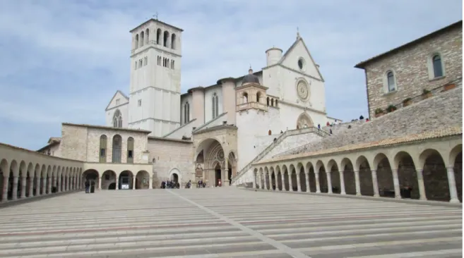 Figure 1.1 – Basilica of San Francesco in Assisi (Photo by Author)