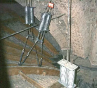 Figure 1.9 – Permanent Stabilization of Vaults from Above [Basile, 2007]
