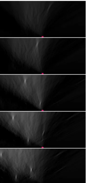 Fig. 12. Moving coded aperture imaging system using gamma camera and hexagonal mask array.