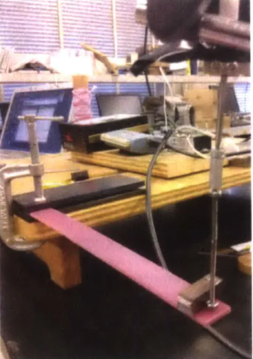 Figure  8:  Experimental  Setup  - Creep Test