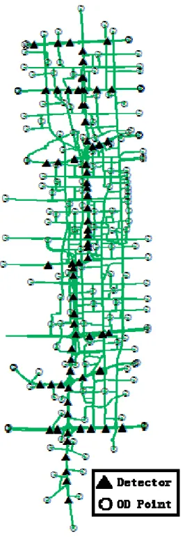 Figure 3-4 Network of the study area  