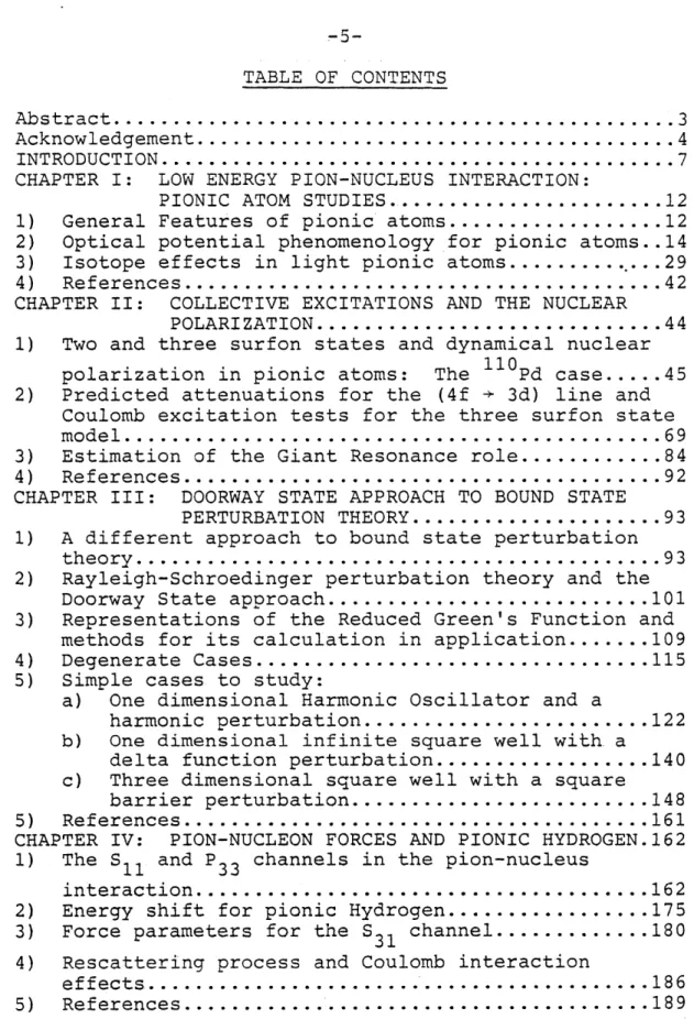 TABLE  OF  CONTENTS