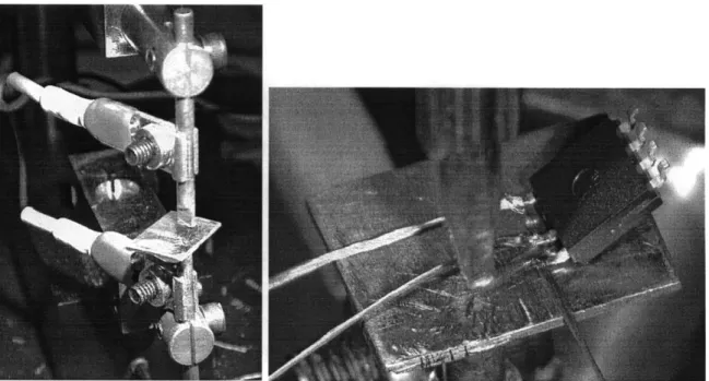 Figure  3.10:  Welding  electrode  configuration.