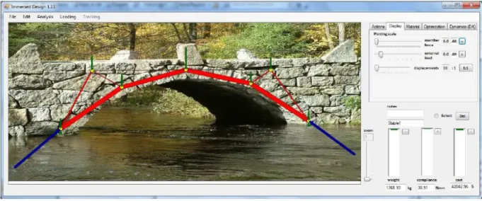 Figure 2.7: An early real-time structural analysis and design environment by Clune (2010) 