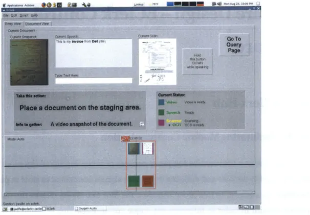 Figure 5-1:  A  "binding" created by grouping user input together to form  a virtual docu- docu-ment.
