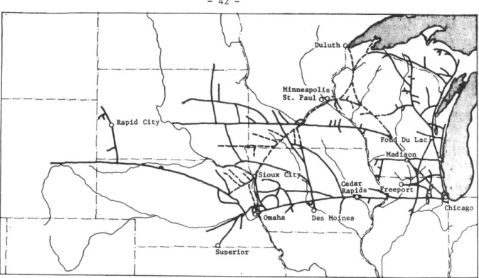 Figure  4.  Development  of  the  Chicago  &amp;  North  Western  Railroad,  1900