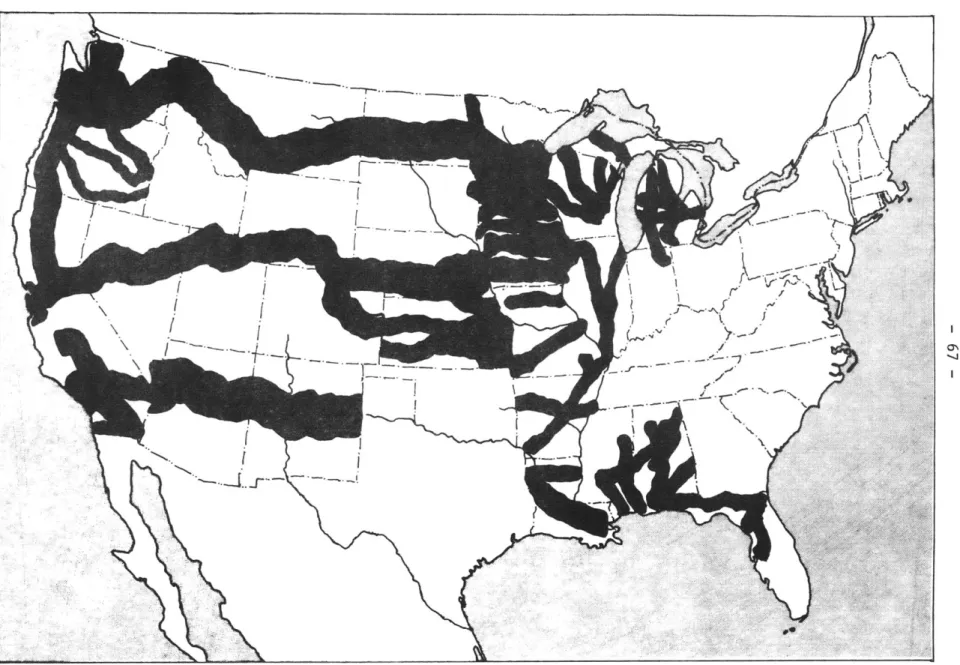 Figure  11.  Land Grants Made by  Congress  to  Aid  in  the Construction of  Railroads